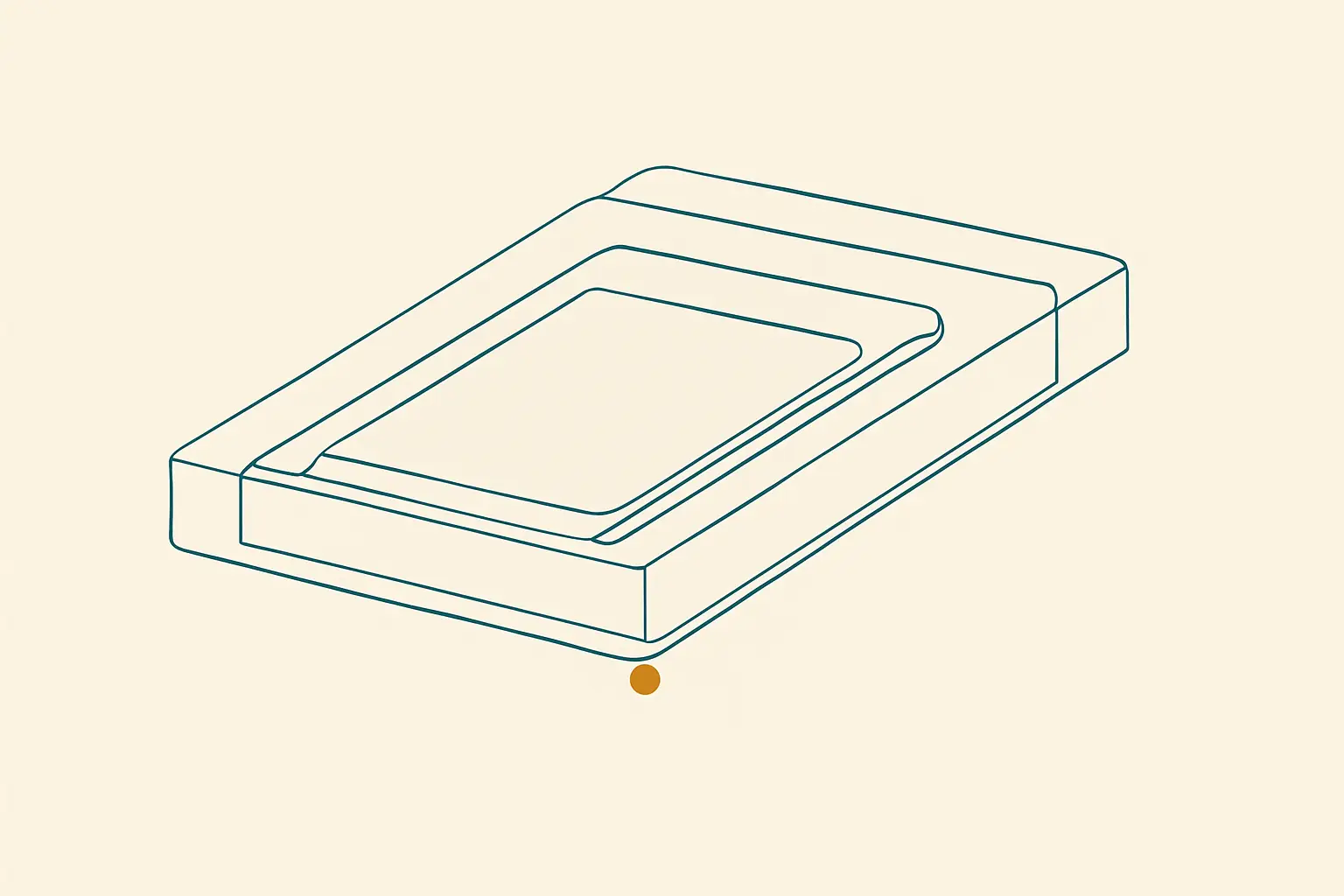 Ilustración: cuatro rectángulos encajados uno dentro de otro.